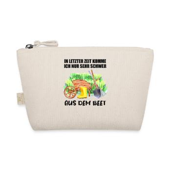 Garten Beet Lustiger Spruch Gärtner Geschenkidee - Bio-Täschchen - Natur - Vorne