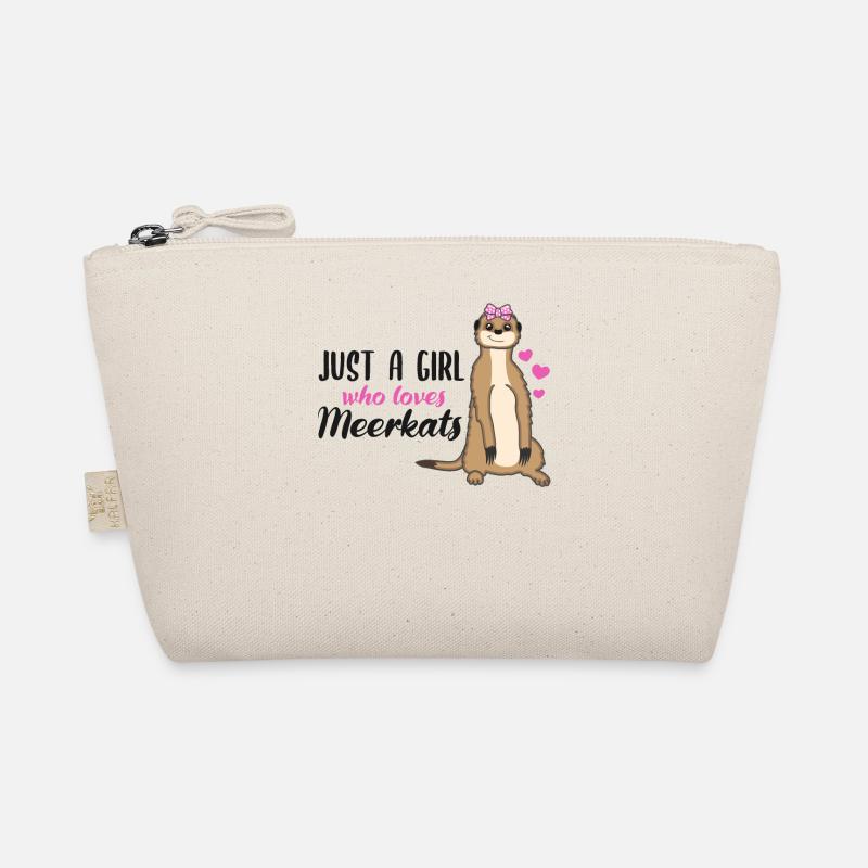 Erdmännchen Spruch Geschenk Damen Mädchen Bio-Täschchen