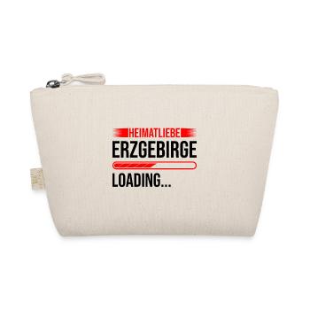 Heimatliebe Erzgebirge Ladebalken - Bio-Täschchen - Natur - Vorne