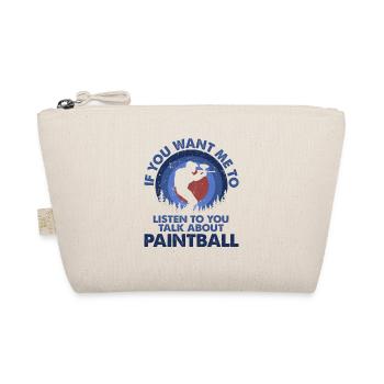 I want to listen to Talk Paintball - Organic Pouch - nature - Front