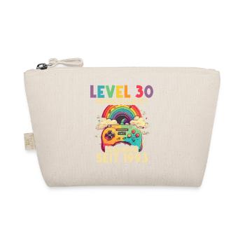 1993 Level 30 Jahre Gaming 30er 30 Geburtstag - Bio-Täschchen - Natur - Vorne