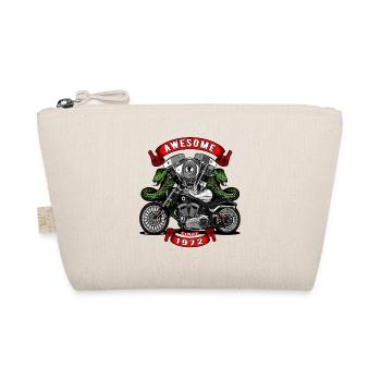 Génial depuis 1972, anniversaire du motard - Trousse biologique - nature - Devant