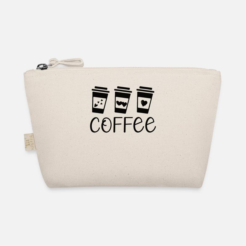 Kaffee Sarkasmus Freunde Glück Freude Cappuccino Bio-Täschchen