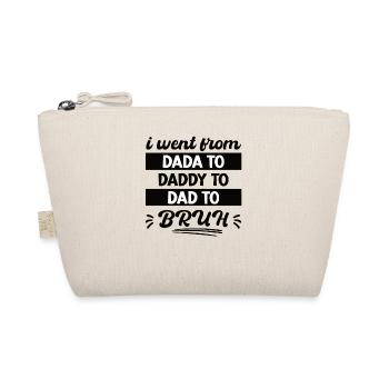World Best Papa Father Couples Couple Parents Dad daddy - Organic Pouch - nature - Front