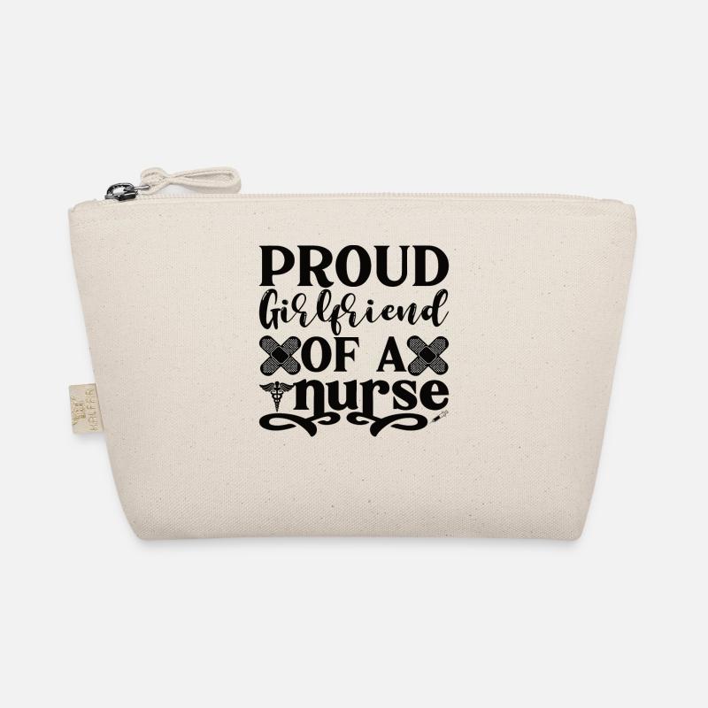 Stolzer Freund einer Krankenschwester Freundin Bio-Täschchen