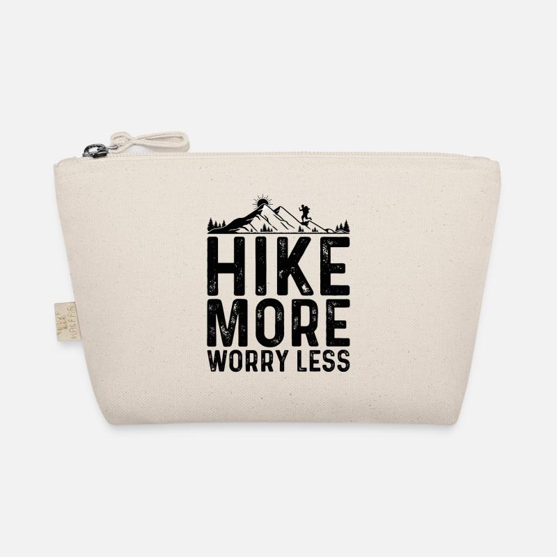 Wandern Camping Outdoor Sprüche Camper Wanderer Bio-Täschchen