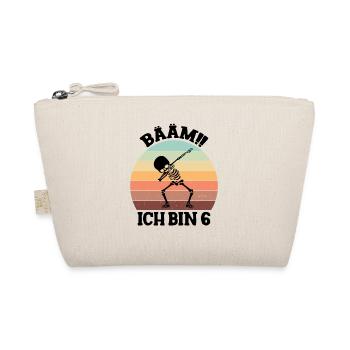 Children's Dabbing Birthday Shirt 6 Years Boys - Bio-Täschchen - Natur - Vorne