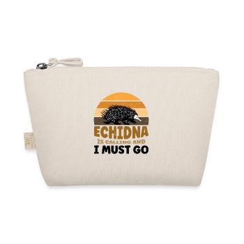 Echidna Is Calling And I Must Go - Bio-Täschchen - Natur - Vorne