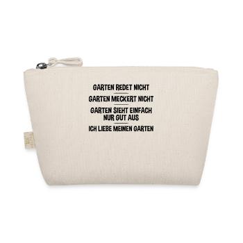 Garten Lustiger Spruch Hobby Gärtner Geschenkidee - Bio-Täschchen - Natur - Vorne