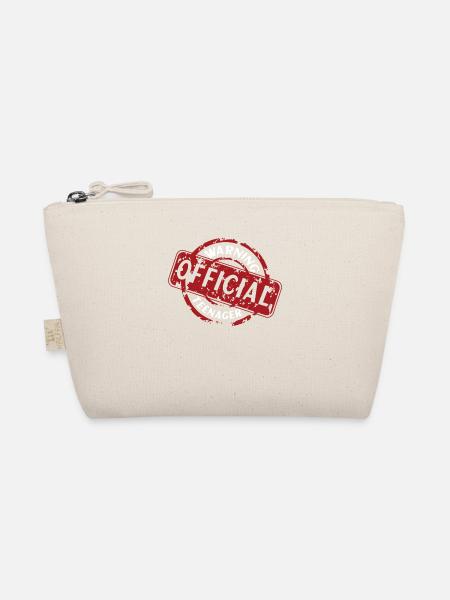 Cool writing that warns official teens - Organic Pouch - nature - Front