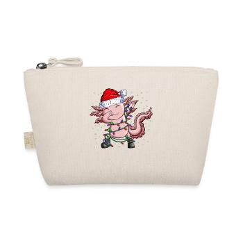 Newt Outfit Dance Shirt Axolotl Costume Dabbing dance - Organic Pouch - nature - Front