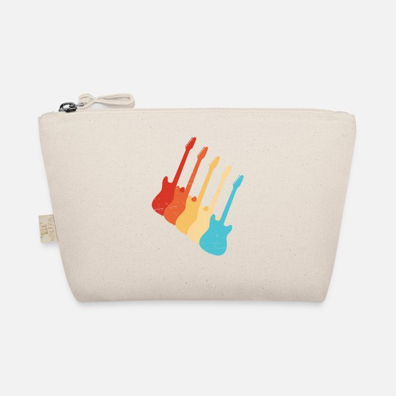 Women's Men Acoustic Guitar Player Organic Pouch