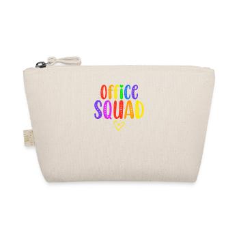 Office Squad Administrative Assistant Gift School - Organic Pouch - nature - Front