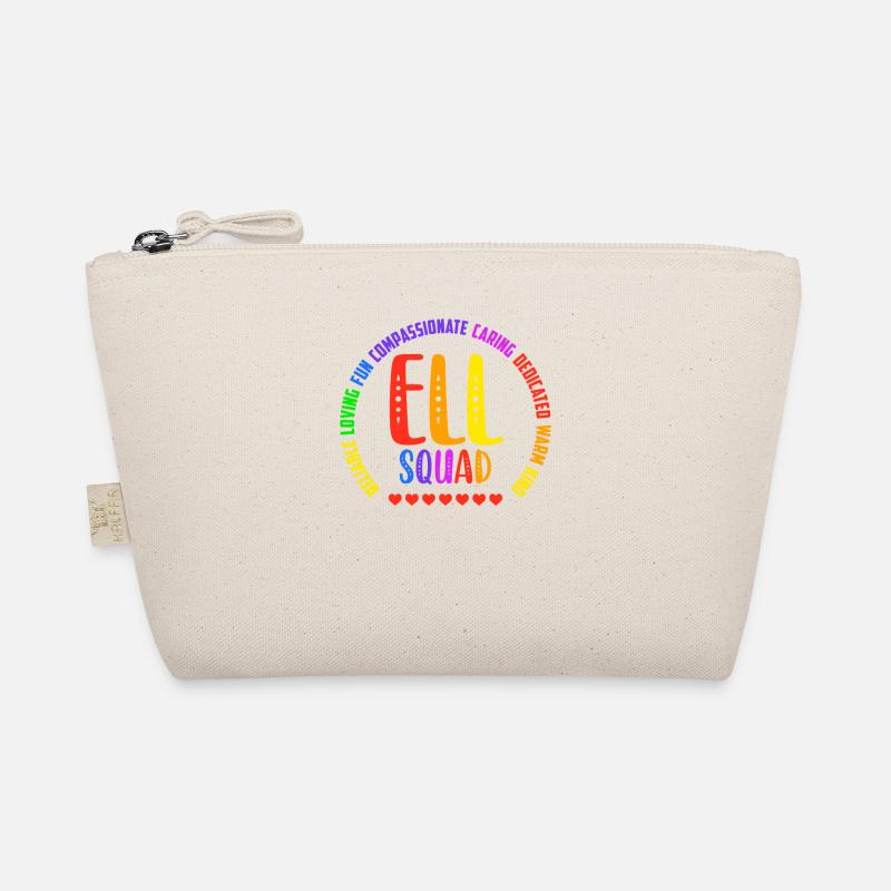 ELL Squad School Assistant School English Language Organic Pouch