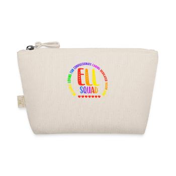 ELL Squad School Assistant Cool English Language - Organic Pouch - nature - Front