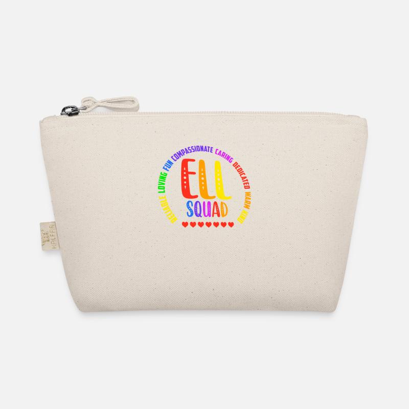 ELL Squad School Assistant Cool English Language Organic Pouch