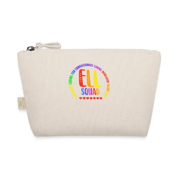 ELL Squad School Assistant Fun English Language - Organic Pouch - nature - Front
