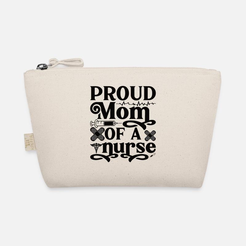 Stolze Mutter einer Krankenschwester Bio-Täschchen