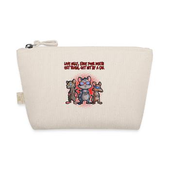 Opossum saying for animal lovers and possum - Organic Pouch - nature - Front