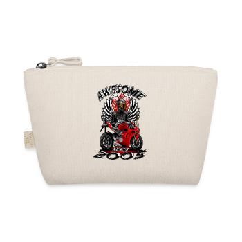 Génial depuis 2005, anniversaire du motard - Trousse biologique - nature - Devant
