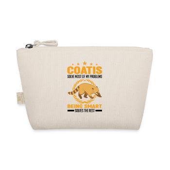 Coati Gift Coati Proboscis - Organic Pouch - nature - Front
