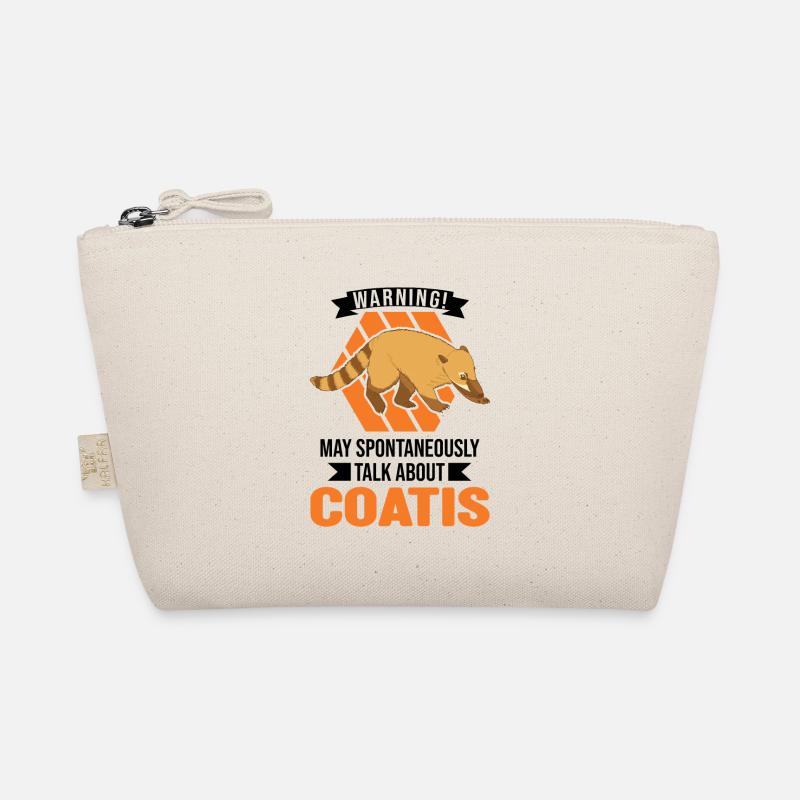 Warning Coati Coati Organic Pouch