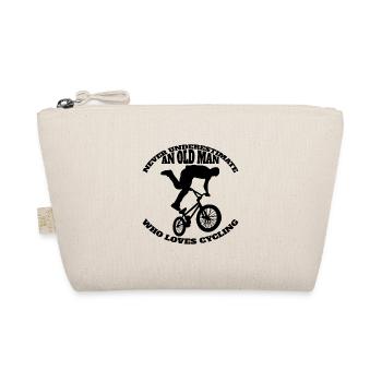 Cycling Mountainbike Bike Cycling Bike Tour - Organic Pouch - nature - Front
