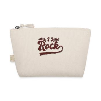 I love skirt - Organic Pouch - nature - Front