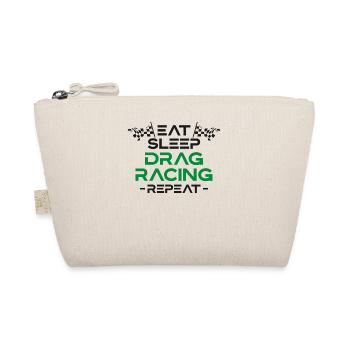 Dragster course voiture manger dormir - Trousse biologique - nature - Devant