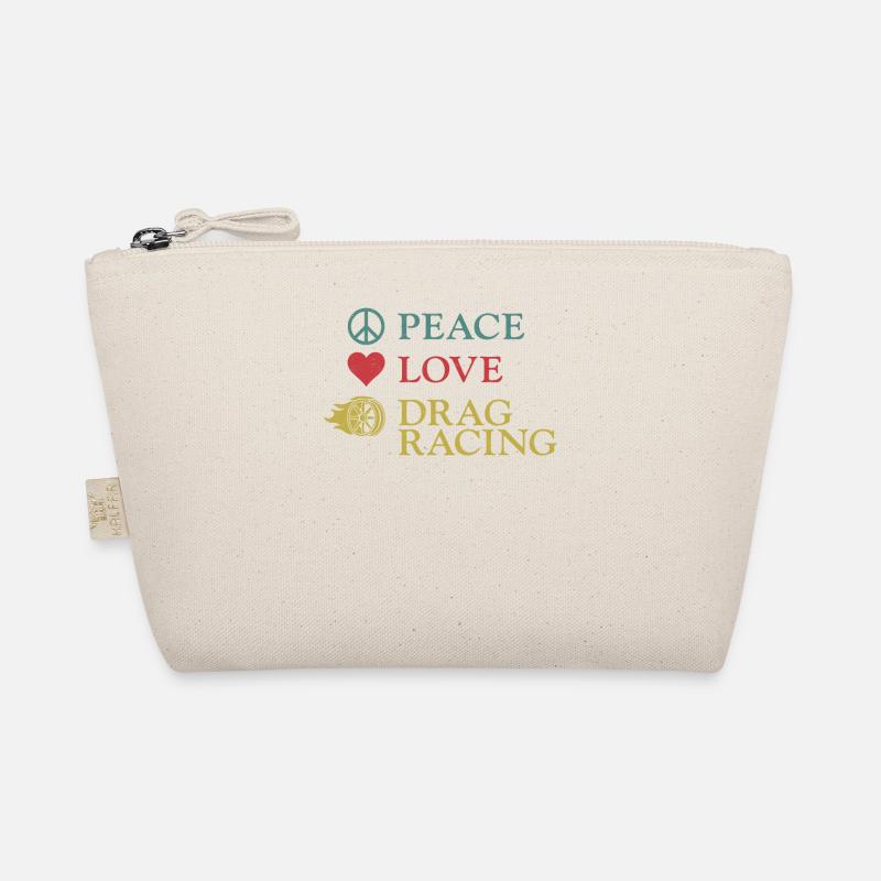Course de dragster Car Girl Peace Trousse biologique