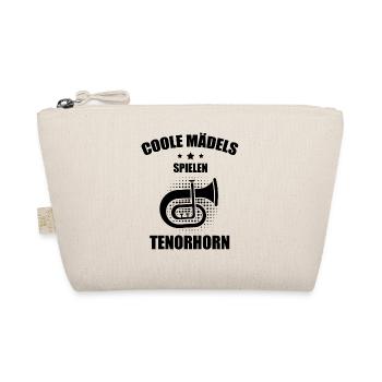 Tenorhorn Tenorhornspieler Tenorhornist - Bio-Täschchen - Natur - Vorne