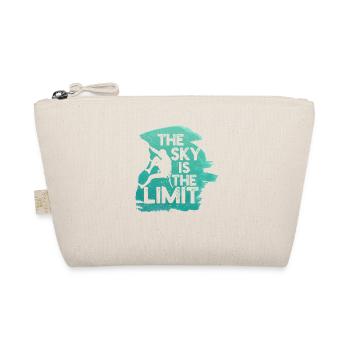 The sky is the limit - climber or boulder - Organic Pouch - nature - Front