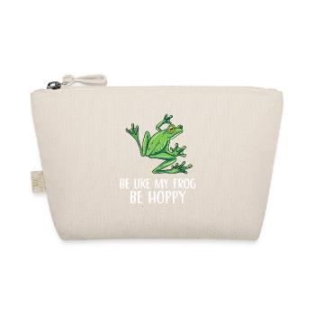 Soyez comme ma grenouille Soyez houblonné Conception pour un chasseur de grenouilles - Trousse biologique - nature - Devant
