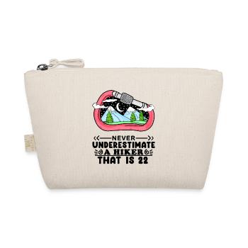 22nd birthday hiker 22 years old mountain hiking - Organic Pouch - nature - Front