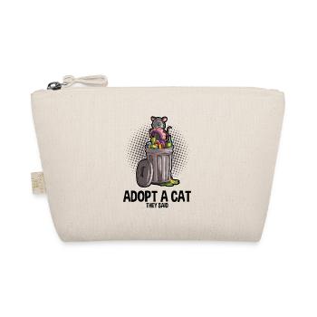Opossum saying for animal lovers and possum - Organic Pouch - nature - Front