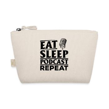 Eat Sleep Podcast Repeat - Podcasting Podcast Host - Trousse biologique - nature - Devant