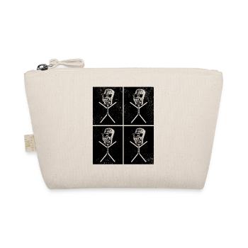 Podcast Microphone Stick Figure Podcaster - Trousse biologique - nature - Devant