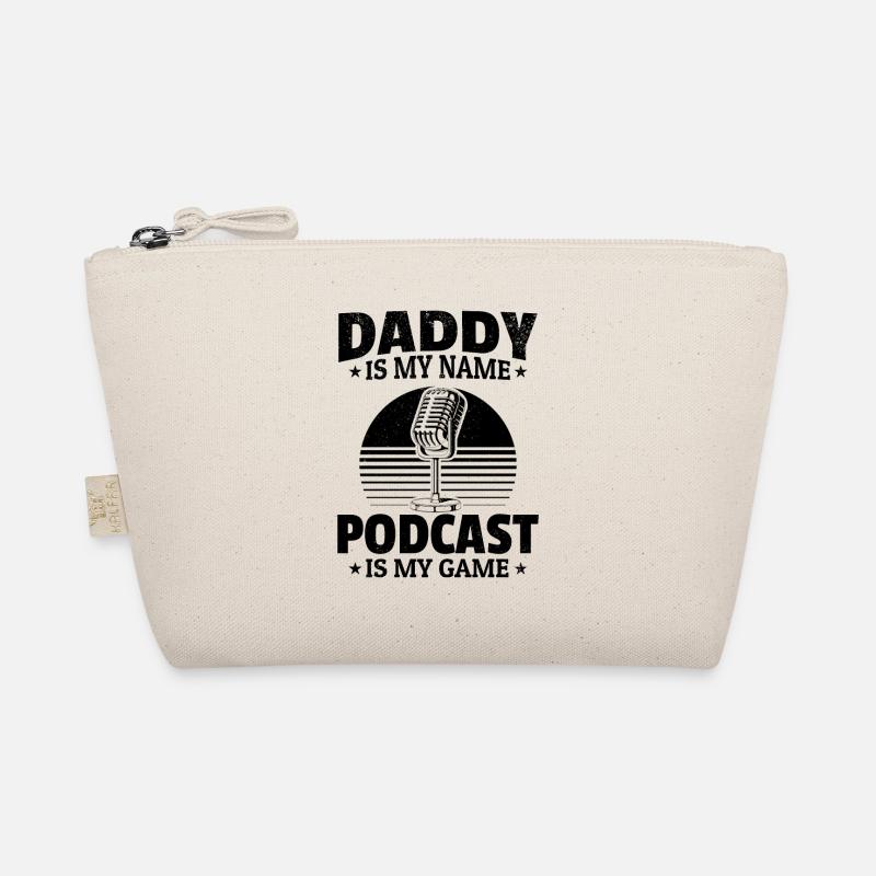 Daddy Is My Name Podcasting Is My Game - Daddy Pod Bio-Täschchen