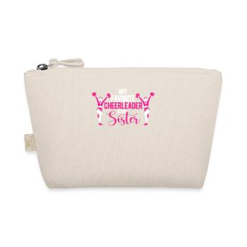 Ma pom-pom girl préférée est ma sœur - Trousse biologique - nature - Devant