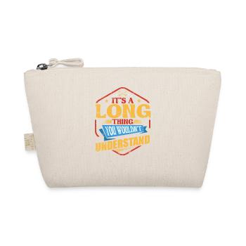 C’est une longue chose drôle nom de famille humour fa - Trousse biologique - nature - Devant