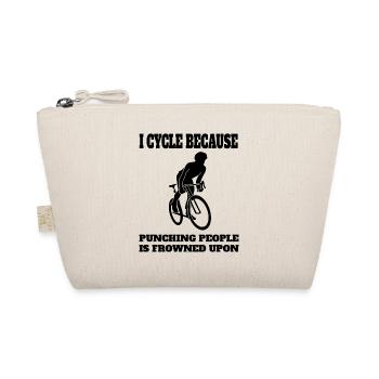 Cycling Bike Cycling Mountainbike Bike Tour - Organic Pouch - nature - Front