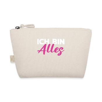 Valentinstags Freundin, Freund, Mann, Frau Partner - Bio-Täschchen - Natur - Vorne