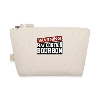 Warning May Contain Bourbon - Organic Pouch - nature - Front