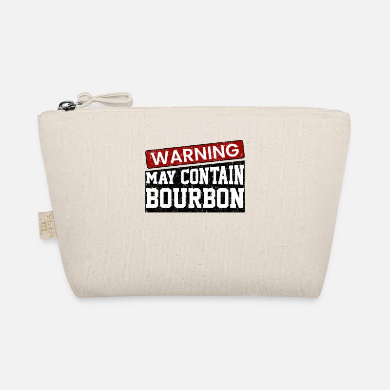 Warnung kann Bourbon enthalten Bio-Täschchen