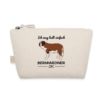 Bernhardiner Hund Hundeliebhaber Spruch Geschenk - Bio-Täschchen - Natur - Vorne