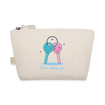 Petite amie, petit ami, homme, partenaire de la Saint-Valentin - Trousse biologique - nature - Devant