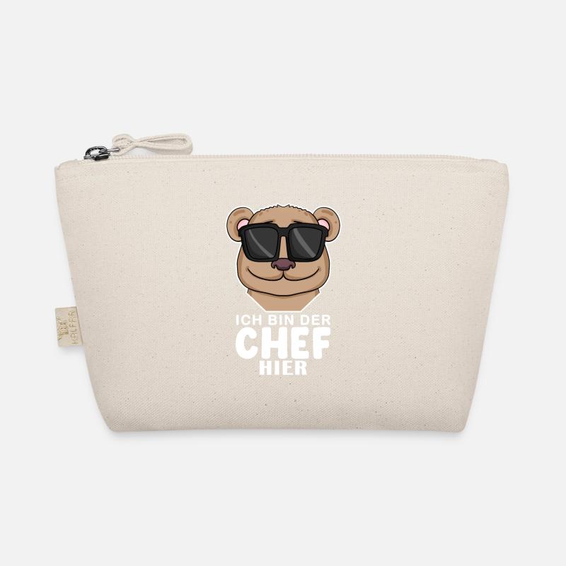 Cool Bär Chef Spruch Bio-Täschchen