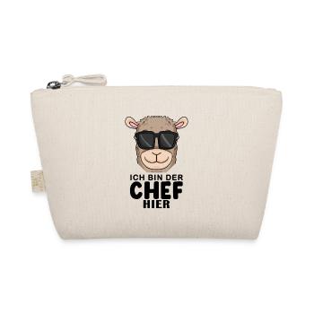 Cool Lama Chef Spruch - Bio-Täschchen - Natur - Vorne