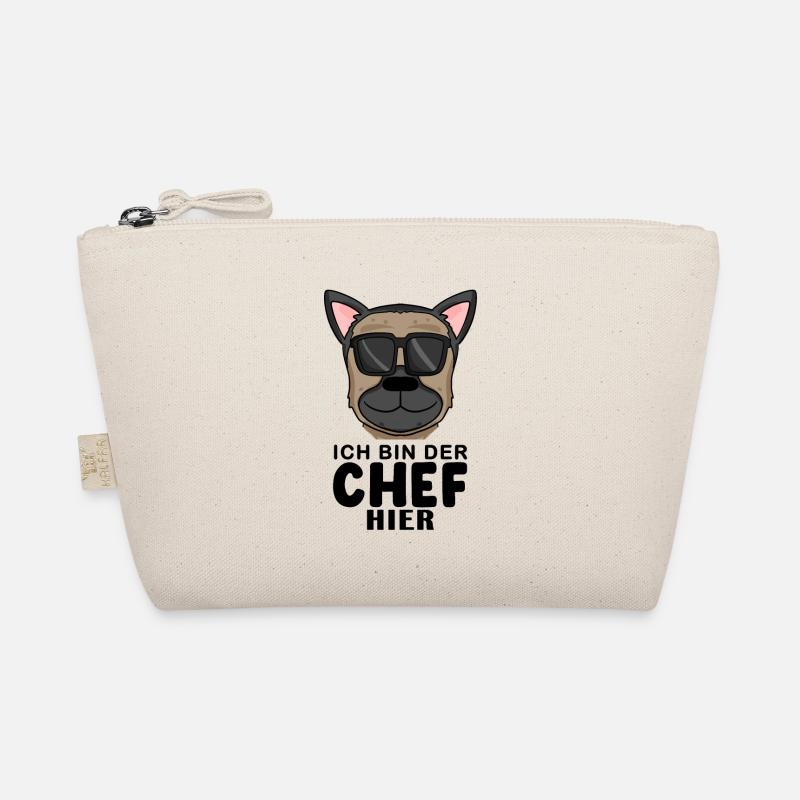 Cool Hund Deutscher Schäferhund Chef Spruch Bio-Täschchen