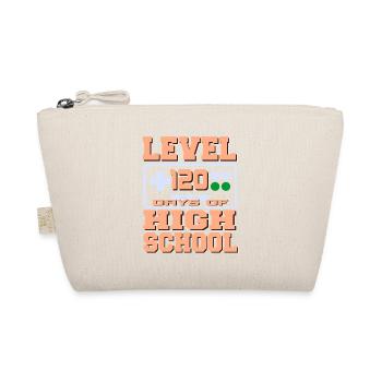 Level 120 Days Of High School Retro Freshman - Organic Pouch - nature - Front